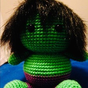 Hulk Crochet Plushie